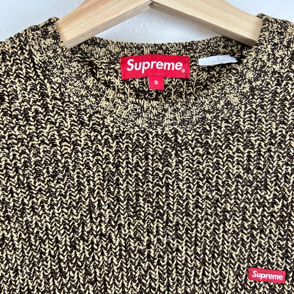 Supreme Mélange Rib Knit Sweater